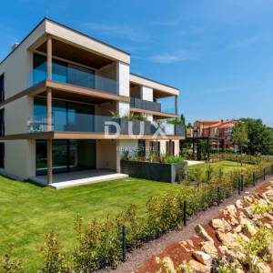 ISTRA, NOVIGRAD - Stan s vrtom u luksuznoj novogradnji