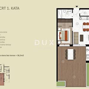 ISTRA, NOVIGRAD - Stan u luksuznoj novogradnji