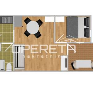 Istra, Poreč - jednosoban stan s pogledom na more