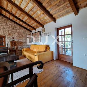 ISTRA, POREČ, VABRIGA - obnovljena kamena kuća s bazenom