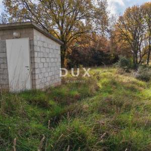 ISTRA, PULA- Prostrano poljoprivredno zemljište sa gospodarskim objektom!