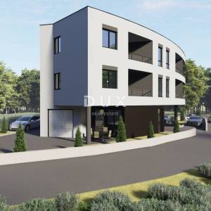 ISTRA, ŠTINJAN - Građevinsko zemljište s građevinskom dozvolom za modernu zgradu od 7 stanova, na svega 500m od plaža