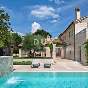 ISTRA, VIŠNJAN - Jedinstvena kamena kuća s bazenom