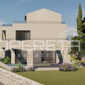 Istra, Vižinada-građevinsko zemljište s projektom i komunalijama