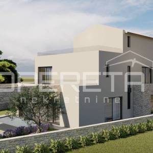 Istra, Vižinada-građevinsko zemljište s projektom i komunalijama