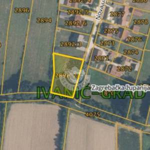 ivanić Grad,  Građevinsko zemljište 1380 m2 , Zagrebačka županija