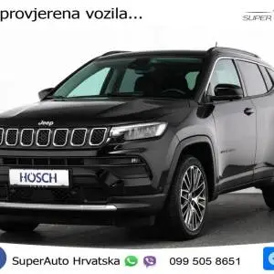Jeep Compass 1.3 T-GDi Aut. Limited 131 KS, ACC+360+GR SJED+PANO+VIRT+NAVI