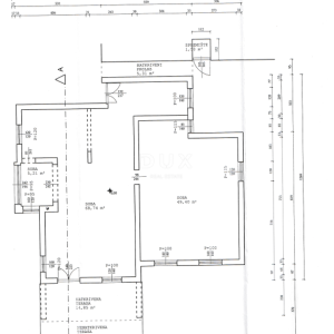 KASTAV, RUBEŠI - roh-bau etaža s velikom terasom i pogledom!