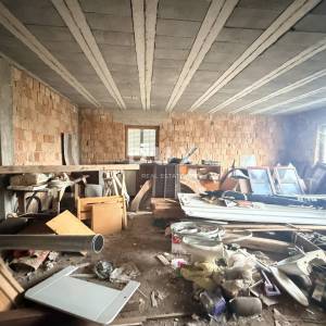 KASTAV, RUBEŠI - roh-bau etaža s velikom terasom i pogledom!