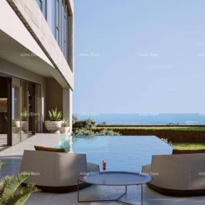 Kaštelir – građevinsko zemljište, 603 m2, s pravomoćnom građevinskom dozvolom i pogledom na more