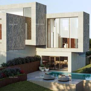 Kaštelir – građevinsko zemljište, 603 m2, s pravomoćnom građevinskom dozvolom i pogledom na more