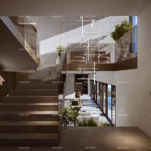 Kaštelir – građevinsko zemljište, 603 m2, s pravomoćnom građevinskom dozvolom i pogledom na more