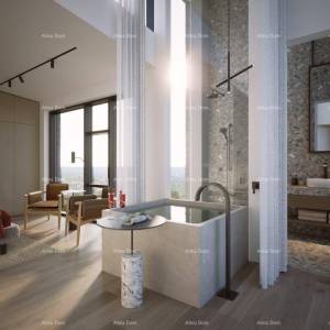 Kaštelir – građevinsko zemljište, 603 m2, s pravomoćnom građevinskom dozvolom i pogledom na more