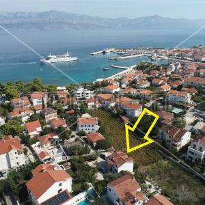Kuća sa očaravajućim pogledom na more, 200 m2, Supetar, Brač