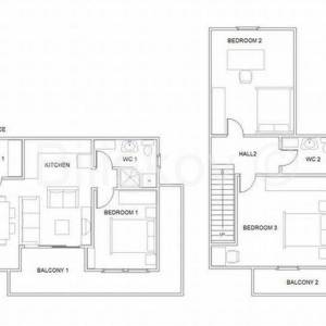 MAKARSKA-  trosoban stan 90 m2, park. mjesto i garaža