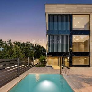 Malinska, prodaja, apartman u prizemlju novogradnje, s okućnicom i bazenom! 