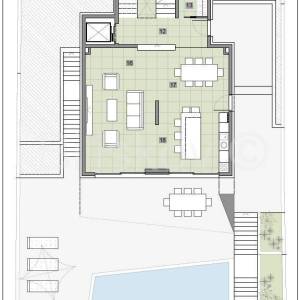 Marina, prvi red, zemljište s ishodovanom dozvolom, prodaja