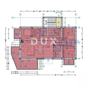 MATULJI, KASTAV, RUBEŠI- zgrada u izgradnji 600m2 sa 3 prostrana stana s panoramskim pogledom na more i podzemnom garažom + oko...
