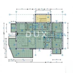 MATULJI, KASTAV, RUBEŠI- zgrada u izgradnji 600m2 sa 3 prostrana stana s panoramskim pogledom na more i podzemnom garažom + oko...