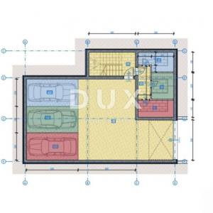 MATULJI, KASTAV, RUBEŠI- zgrada u izgradnji 600m2 sa 3 prostrana stana s panoramskim pogledom na more i podzemnom garažom + oko...