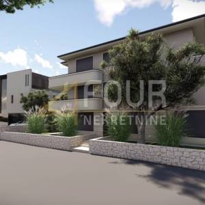 Matulji - okolica, zemljište s projektom za 3 vile i bazenima