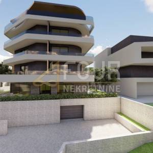 Matulji - okolica, zemljište s projektom za 3 vile i bazenima