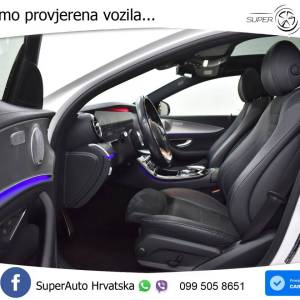 Mercedes E 350d T Aut. 2xAMG Line 286 KS, ACC+LED+KAM+GR SJED+PANO+VIRT
