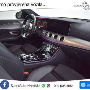 Mercedes E 350d T Aut. 2xAMG Line 286 KS, ACC+LED+KAM+GR SJED+PANO+VIRT