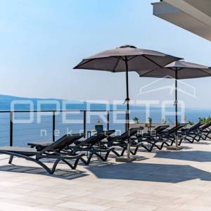 Moderna vila s otvorenim pogledom na more, povišena lokaciji uz Omiš