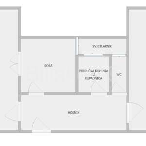 Najam, Zagreb, Centar trosoban p.p-ured 83m2, visoko prizemlje.