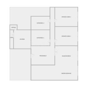 Najam, Zagreb, četverosoban stan, Trg bana Jelačića