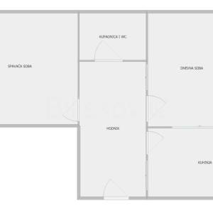 Najam, Zagreb, Nova Ves, svijetao dvosoban stan, 3.kat