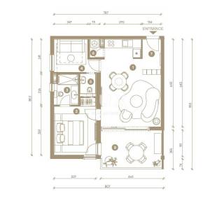 NOVI VINODOLSKI – stan od 61m² u ekskluzivnom resortu, prvi red do mora s privatnom plažom