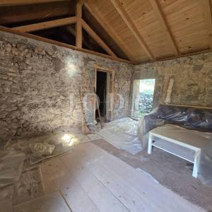 NOVI VINODOLSKI, zaleđe, dvije kuće sa velikom okućnicom