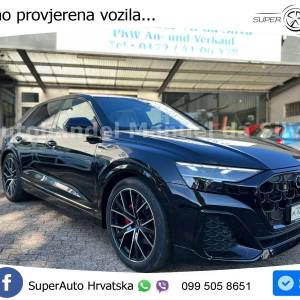 NOVO Audi Q8 50 TDI V6 quattro Aut. S line 286 KS, ZRAČNI+KAM+GR SJED+PANO+ASIST