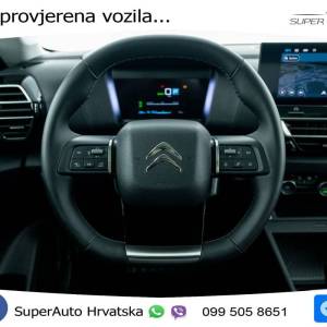 NOVO Citroen e-C4 50 kWh Electric Shine 136 KS, LED+ACC+HEAD+GR SJED+PANO+KAM
