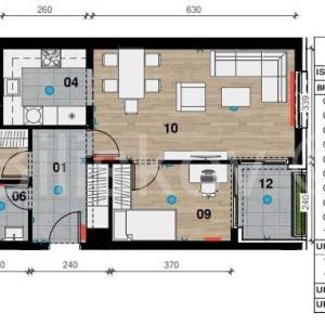 Novogradnja, Črnomerec, četverosoban stan, 2 loggie