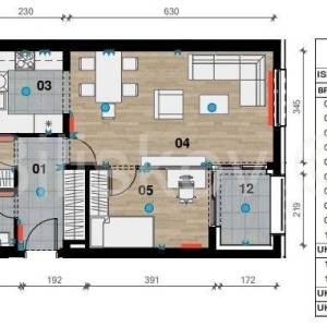 Novogradnja, Črnomerec, četverosoban stan, 2 loggie