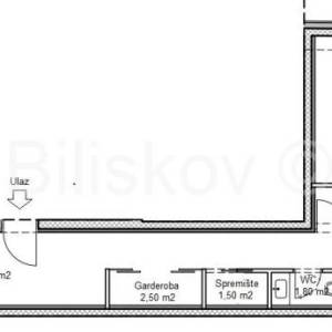 Novogradnja, Ribnjak, peterosoban stan, loggia, GPM