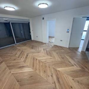 NOVOGRADNJA-Rudeš: 3S stan s natkrivenom tersom, vrt i spremište, PM