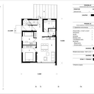NOVOGRADNJA-Rudeš: 3S stan s natkrivenom tersom, vrt i spremište, PM