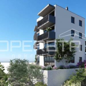 Novogradnja, stan s pogledom na more – Primošten, 63,27 m²