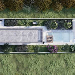 Okolica Baške - samostojeća villa s bazenom