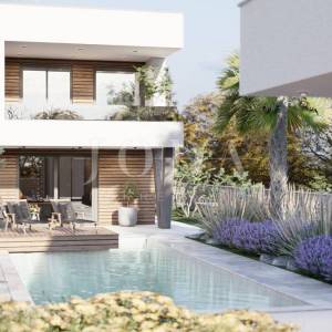 Okolica Baške - samostojeća villa s bazenom