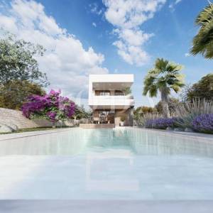 Okolica Baške - samostojeća villa s bazenom