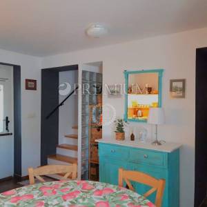 Okolica Malinske, kamena kuća s bazenom i okućnicom!