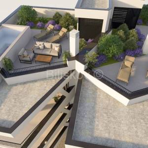 Okrug Gornji,  luksuzni penthause, 100 m od mora, prodaja