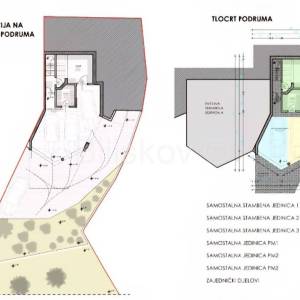 Okrug, luksuzan trosoban stan 73 m2, 100 m od mora, prodaja