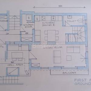 Omiš, Stanići - kuća 1. red do mora