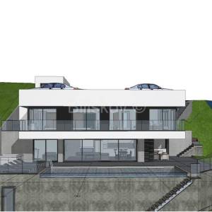 Omiš, zemljište 616 m2 sa građevinskom dozvolom